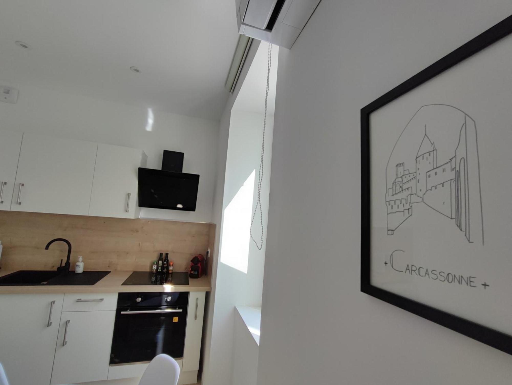 卡尔卡松Pause Entre Cite Et Bastide *Clim *Wifi *Smart Tv公寓 外观 照片